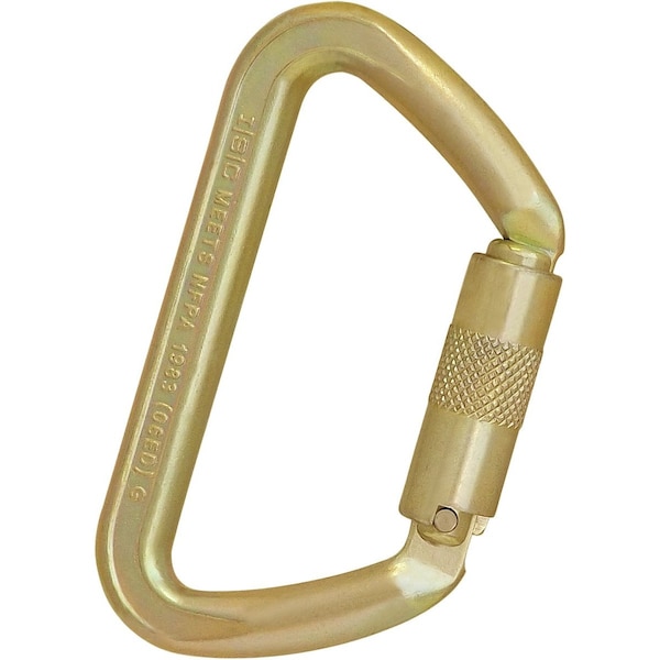 Carabiner-Ironwizard S, Twistlock, SS 10" x5" x0.5"